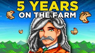 5 years of Stardew Valley without leaving the farm