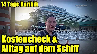 wie sehen 14 Tage auf einem Kreuzfahrtschiff aus? Rausgeschmissenes Geld?