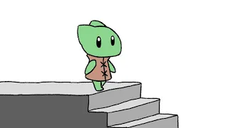 GOBBO NO LOOK OUT FOR THOSE STAIRS