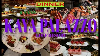 KAYA PALAZZO GOLF RESORT 🇹🇷/ DINNER / УЖИН/ ПОРАЖЕНЫ УРОВНЕМ ПИТАНИЯ И СЕРВИСОМ 🥩🍗🍖🥗🌮🍓🍉🍤🍰