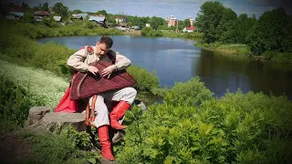 Russian Folk Music Tune Play On The Gusli - Slavic Music Instrument