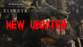 Elder Scrolls Online- NEW ELSWEYR UPDATE!!