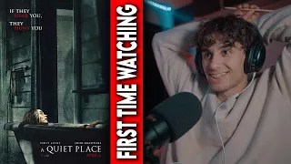 A Quiet Place Reaction & Commentary! FIRST TIME WATCHING
