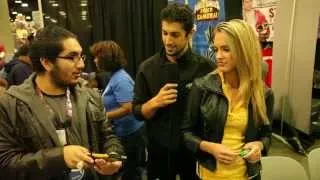 Super mega force Black and Yellow Power Ranger Interview