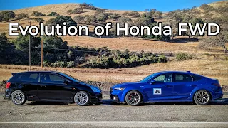 2003 Honda Civic EP3 "Type R" vs 2024 Acura Integra Type S - Head to Head Review!