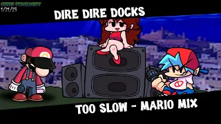 Dire dire peril - too slow mario mix (+FLP)