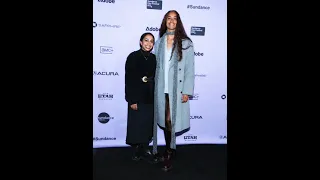 Malia Obama Makes her Red Carpet Debut at the 2024 Sundance Film Festival 💖💖#barackobama #shorts