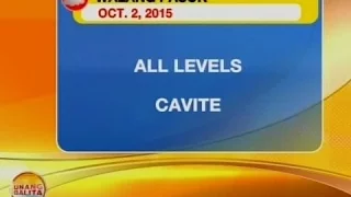 UB: Klase sa lahat ng antas sa Cavite, suspendido na rin ngayong Biyernes