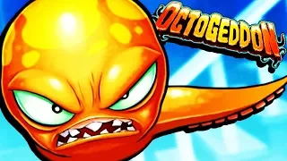 TASTY Octopus DESTROYS EVERYTHING! - Octogeddon Gameplay - Game like Tasty Blue