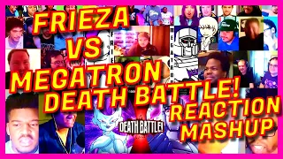 FRIEZA VS MEGATRON: DEATH BATTLE! - REACTION MASHUP - DRAGON BALL VS TRANSFORMERS DRAGON BALL Z [AR]