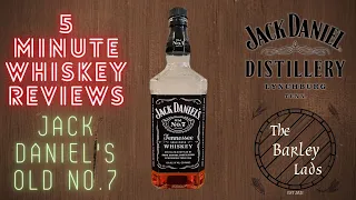 Jack Daniel's Old No. 7 | 5 Minute Whiskey Reviews #22