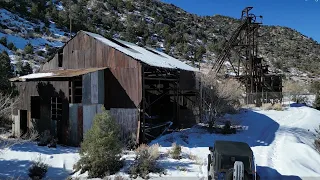 Beware.. Sketchy & Abandoned Mining Structures | OPEN underground shafts. Near the BORDER of Area 51