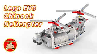 LEGO EV3 Chinook helicopter (with building tutorial) (Lego 45544 series)