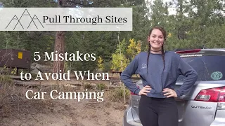 5 Mistakes To Avoid When Car Camping | SUV RVing | Estes Park Colorado