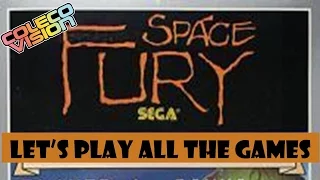 TERRIFYING SPACE ALIENS - Space Fury (ColecoVision) Let's Play All The Games