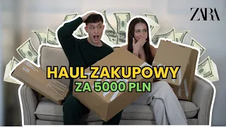 WYDAŁAM 5 000 PLN W ZARA 🤯 | HAUL PART 1