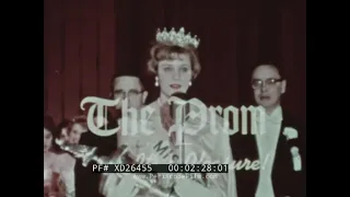 " THE PROM — IT'S A PLEASURE "  1961 COCA-COLA PROMO FILM   MISS JUNIOR MISS PAGEANT XD26455