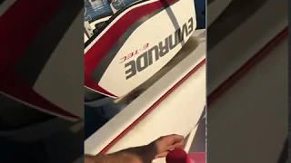 Evinrude Etec iki Zamanlı Motorlar ve XD100 XD50 XD30 Sentetik Yağları