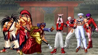 [KOF Mugen] Memorial | Samurai Showdown Team vs Orochi Clan [ 4vs4 ]