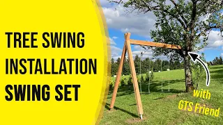 Tree Swing Installation with GTS Friend – Save & Tree-friendly!