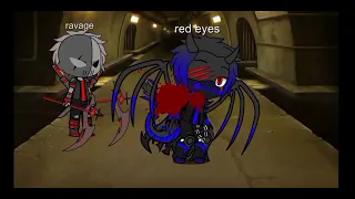 red eyes burns ravage