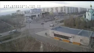 ДТП (авария г.  Волжский) ул. Мира ул. 40 лет Победы 01-12- 2018 15- 42