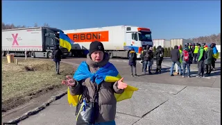 Полтавка блокувала російські фури на кордон