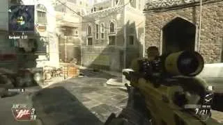 Black Ops 2 - Gameplay Comentado a Francotirador - Multi - Team Hardpoint en Yemen