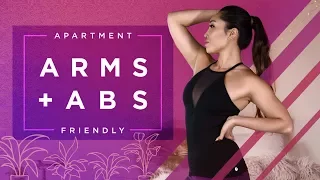 Toned Arms + Flat Abs | Apartment Friendly Workout