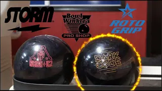 Storm Dark Code || Bowling Ball Review and Comparison with Roto Grip Rubicon UC2