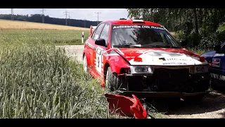 Crash Mitsubishi Evo 6/Labertal Rallye 2021/WP1  #crash