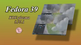 Fedora 39 KDE plasma 5.27.1.Is Fedora and Kde possible together?