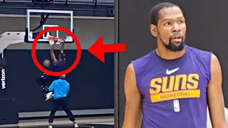 LEAKED Footage Of Kevin Durant Practicing With The Suns!