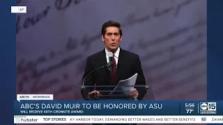 ABC's David Muir to receive 40th Cronkite Award from ASU