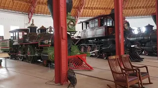 August 2021 Walk-Around of the B&O Railroad Museum Turntable Room