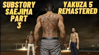 Substories Saejima Part 3 - Yakuza 5 Remastered 100% Trophy Guide