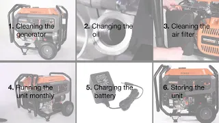 How to maintain your Generac portable generator