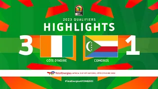 Côte d'Ivoire 🆚 Comoros | Highlights - #TotalEnergiesAFCONQ2023 - MD3 Group H
