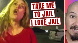 Karen Loses It When Police Don't Take Her Side - Arrest Video Reaction