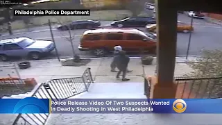 WATCH: Police Release Video Of 2 Suspects Wanted In Deadly Shooting In West Philadelphia