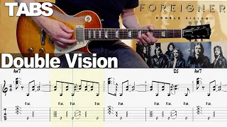 Foreigner - Double Vision | Guitar cover WITH TABS |