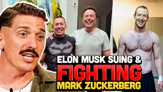 Schulz REACTS To Elon Musk FIGHTING Mark Zuckerberg in the UFC