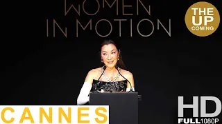 Michelle Yeoh inspiring acceptance speech Women in Motion Award in Cannes 2023