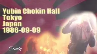 Europe audio live 'The Final Countdown' world tour  @ Yubin Chokin Hall, Tokyo Japan Sep, 8 1986