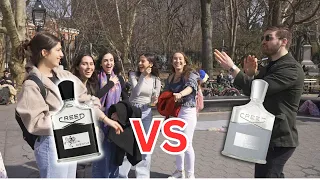 Creed Aventus Vs Creed Aventus Cologne (Fragrance Battle Womens Reactions)