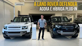 A Land Rover defender agora é híbrida plug-in