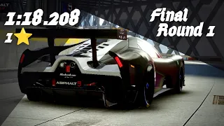 1⭐ - 1:18.208 | Glickenhaus 004C GP - Final Round 1 [ The City That Never Sleeps ] - Asphalt 9