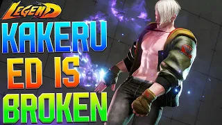 Street Fighter 6 🔥 Kakeru ED Gameplay is Broken!