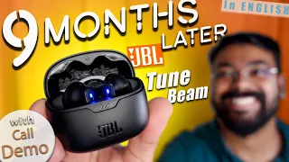 JBL Tune Beam Long Term Review With Call Demo | Best Earbuds Under Rs.6K ?