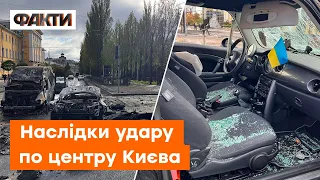 😱 Наслідки обстрілів по парку Шевченка у Києві